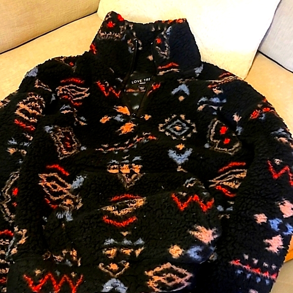 Love Tree Jackets & Blazers - Love Tree Sherpa Pullover Faux Fur